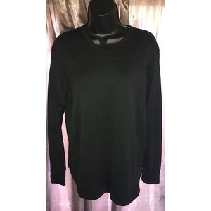 Lululemon Black V-Neck Long Sleeve